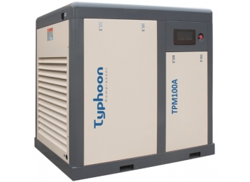 MÁY NÉN KHÍ TRỤC VÍT BIẾN TẦN PM MOTOR TYPHOON TPM SERES